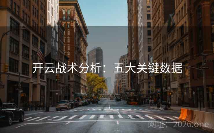 开云战术分析：五大关键数据