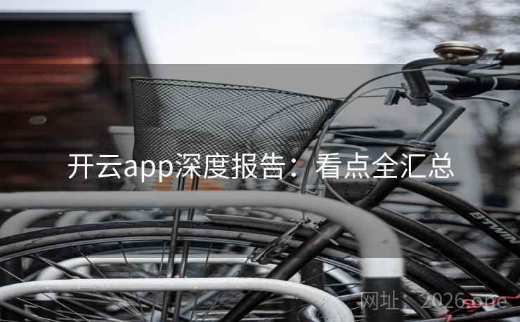开云app深度报告：看点全汇总
