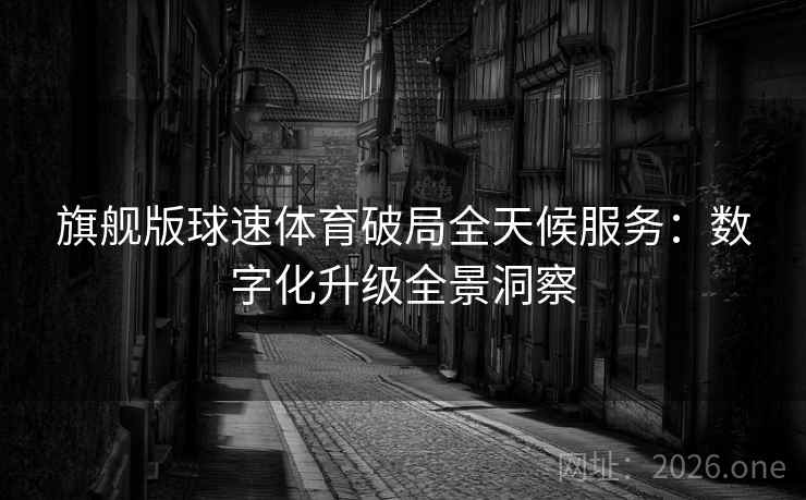 旗舰版球速体育破局全天候服务：数字化升级全景洞察