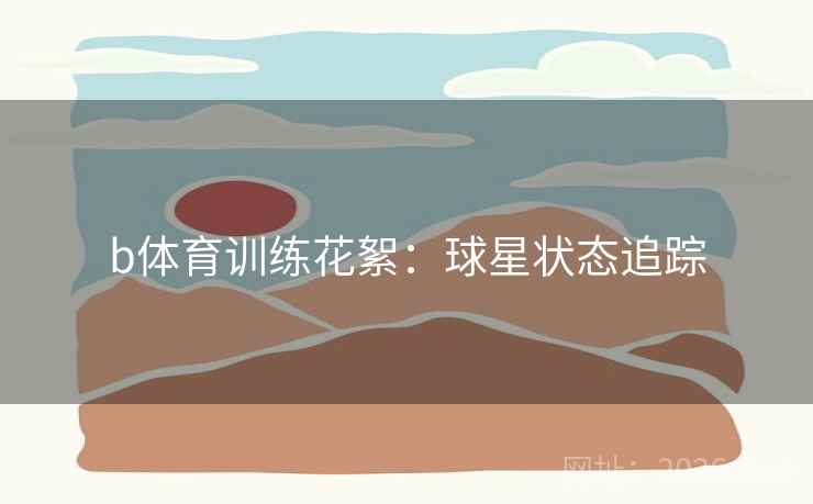 b体育训练花絮：球星状态追踪